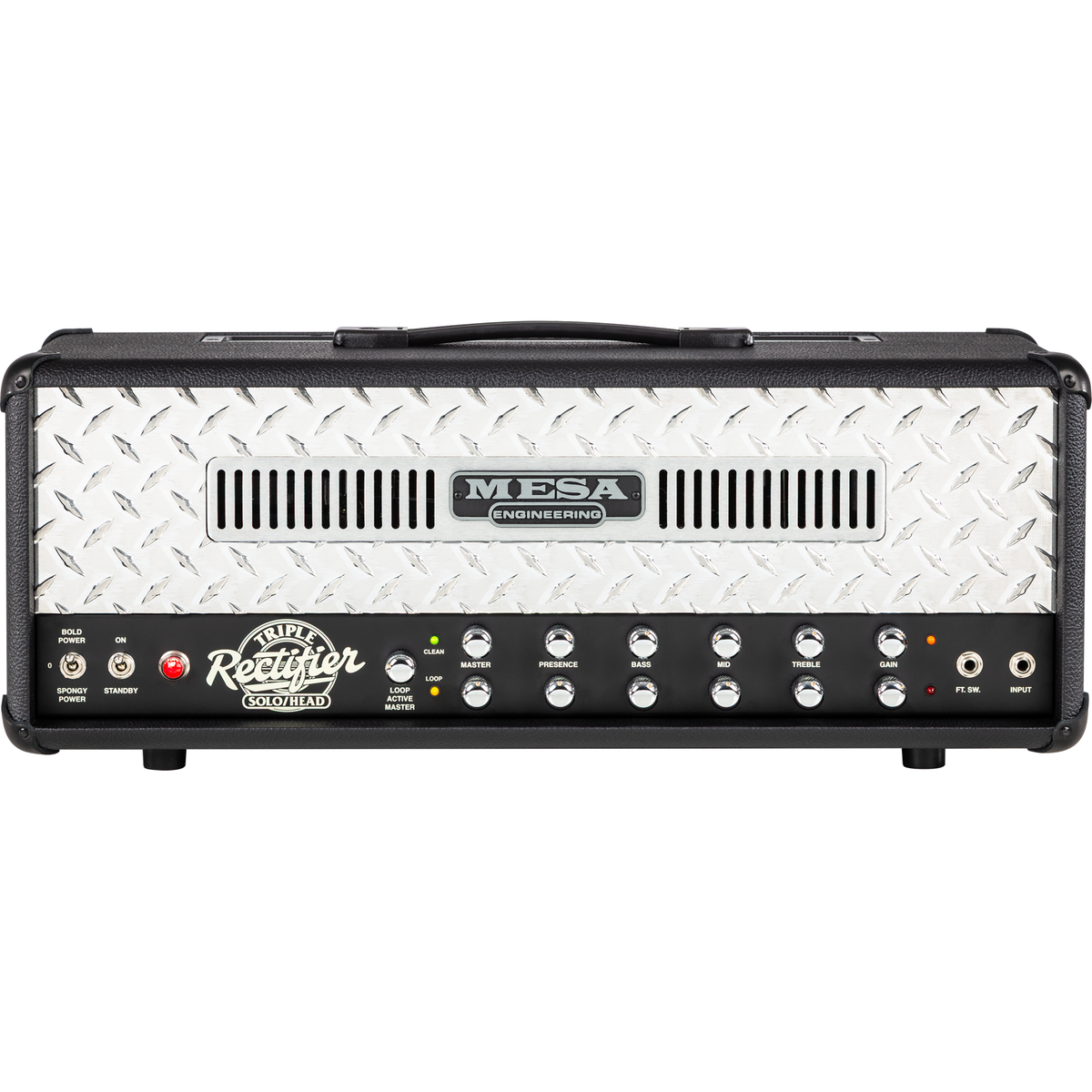 Mesa Boogie 2.TR2.1.A 90s Triple Rectifier Standard Head Amp - Black Bronco (New)
