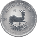 2017 SOUTH AFRICA SILVER PROOF KRUGERRAND 1oz FINE SILVER