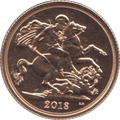 2018 GOLD SOVEREIGN ( BU )