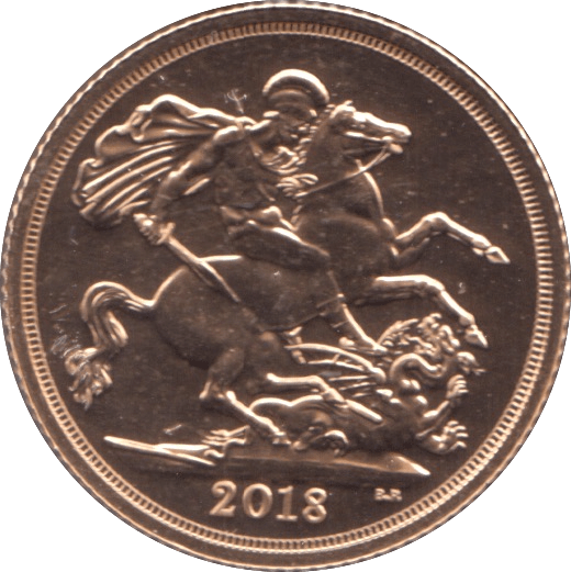 2018 GOLD SOVEREIGN ( BU )