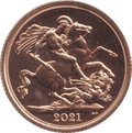 2021 GOLD SOVEREIGN ( BU )