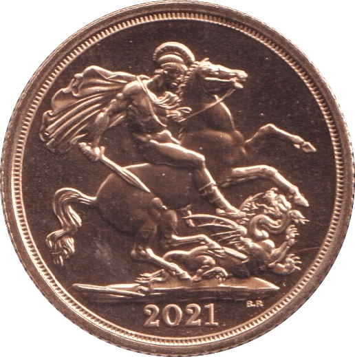 2021 GOLD SOVEREIGN ( BU )