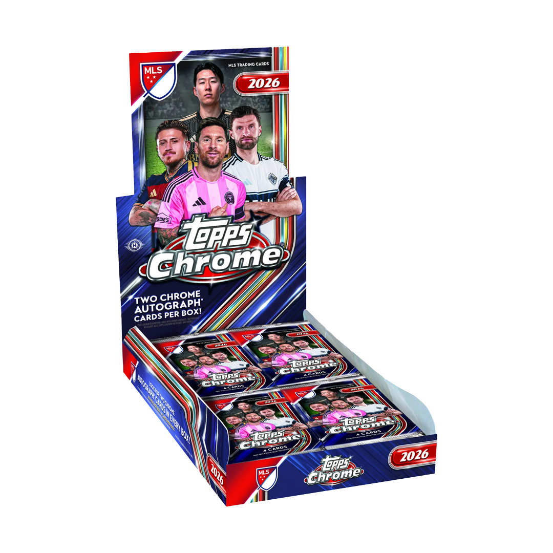 2026 Topps MLS Chrome Soccer Hobby Box