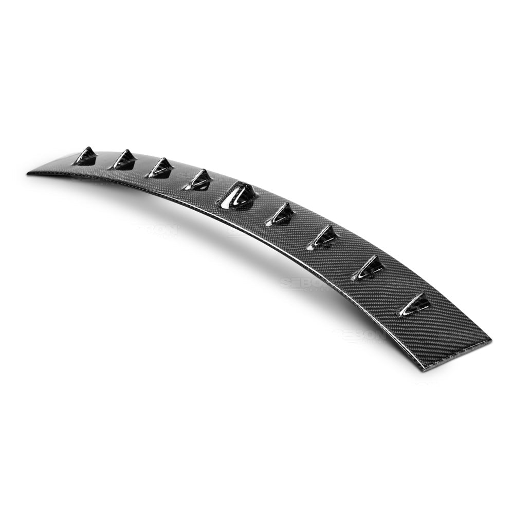 Seibon Carbon Fiber B Style Vortex Generator - 2002-2007 Subaru WRX / 2004-2007 STI