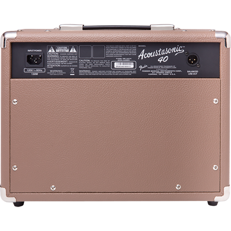 Fender Acoustasonic 40 40W Acoustic Guitar Combo Amp (New)