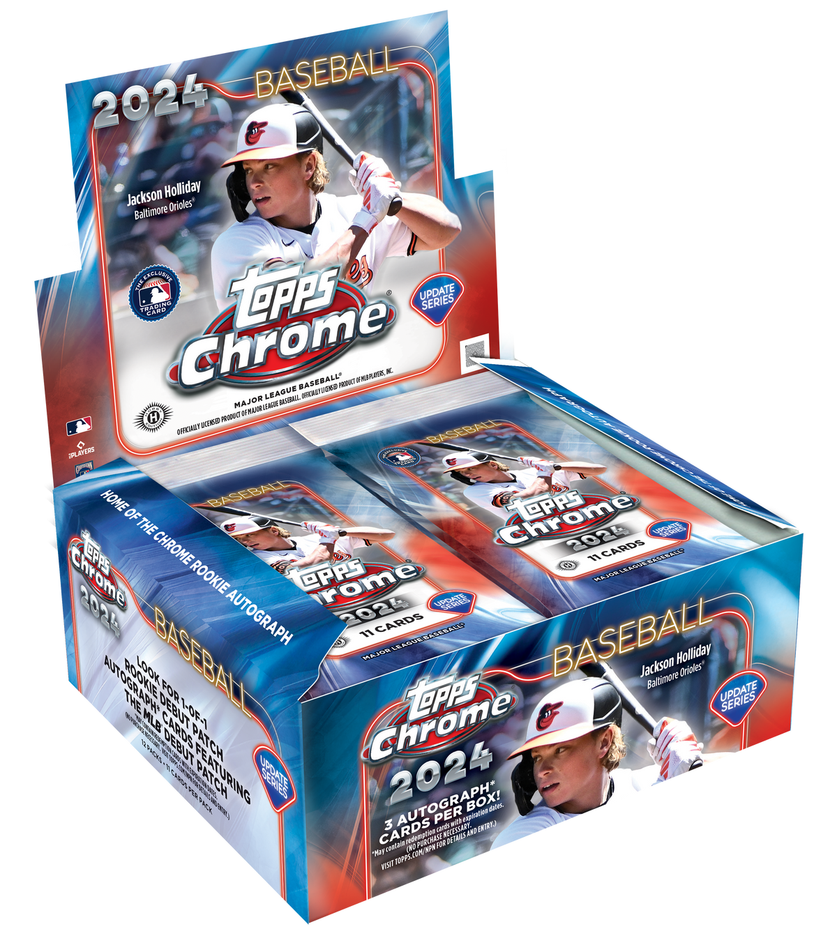 2024 Topps Chrome Update Baseball Jumbo Hobby Box
