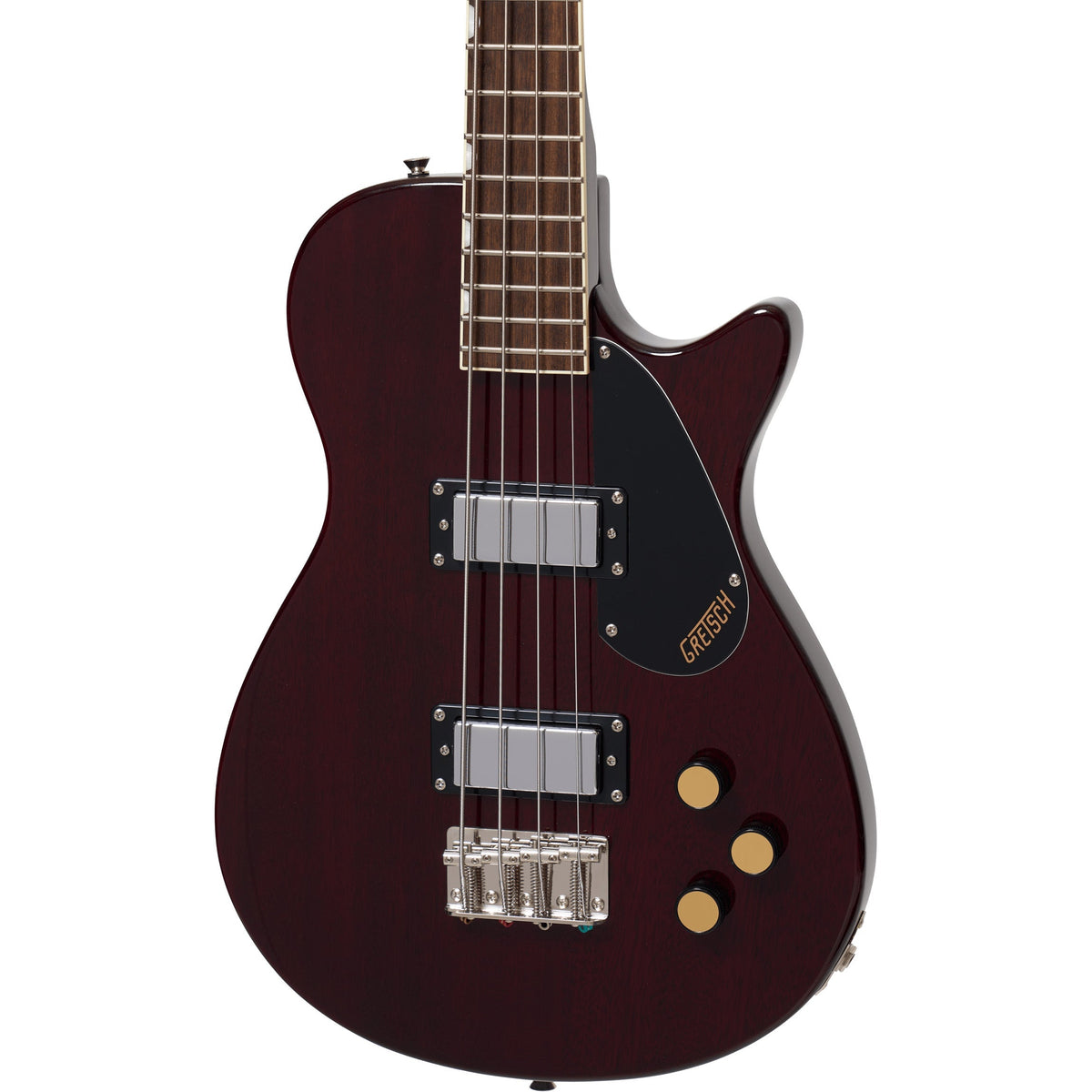 Gretsch Streamliner Jet Club Bass - Single-Cut, Laurel Fingerboard, Walnut Stain (New)