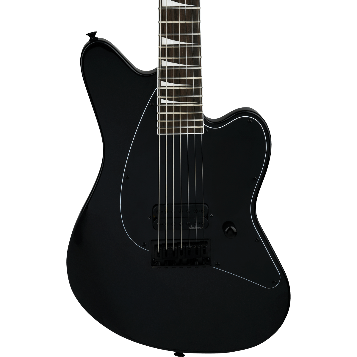 Jackson X Series Surfcaster SF HT7 7-String Electric Guitar - Metallic Black (New)