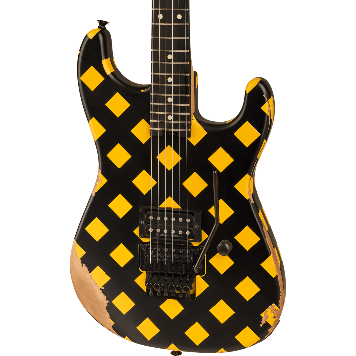 Charvel Super-Stock SD1 H FR EB Electric Guitar - Ebony Fingerboard, Diamond Life (New)
