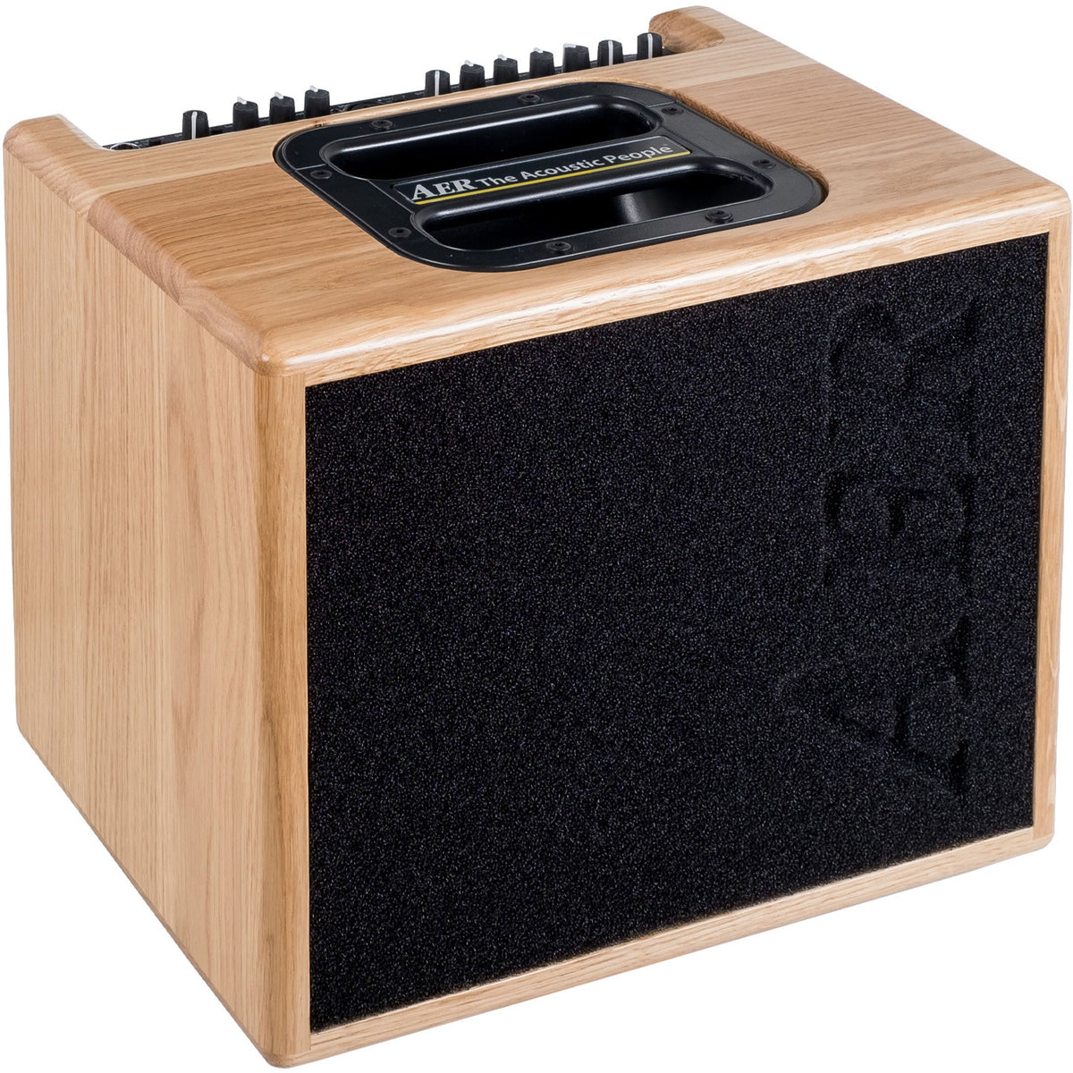 AER Compact 60/4 Acoustic Amplifier Cabinet - Natural Stained Oak (New)