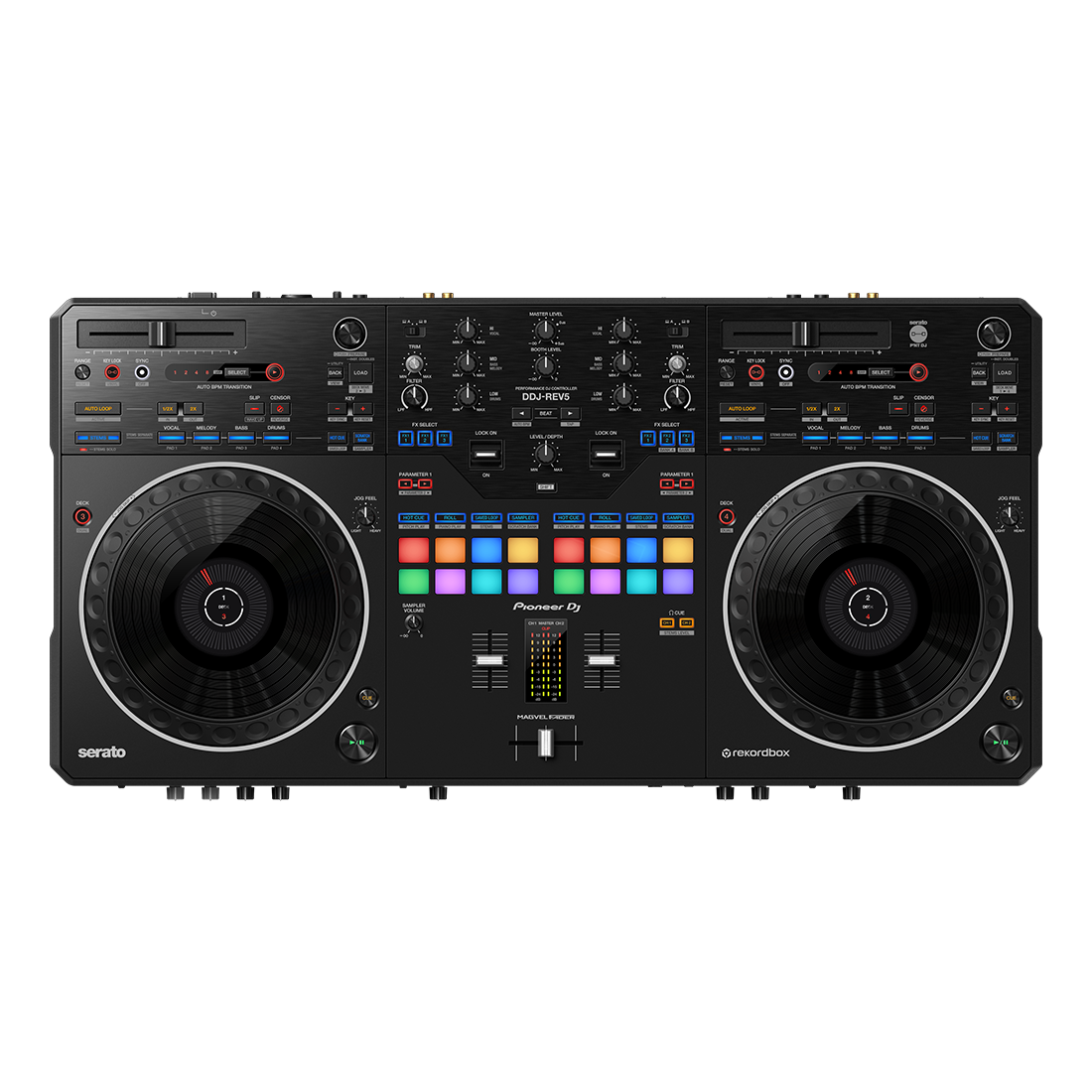 Pioneer DJ DDJ-REV5 Serato Rekordbox Stems 2-Channel Controller (B-Stock)