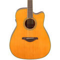 Yamaha FGC-TA Dreadnought Cutaway Transacoustic Guitar - Vintage Tint (New)