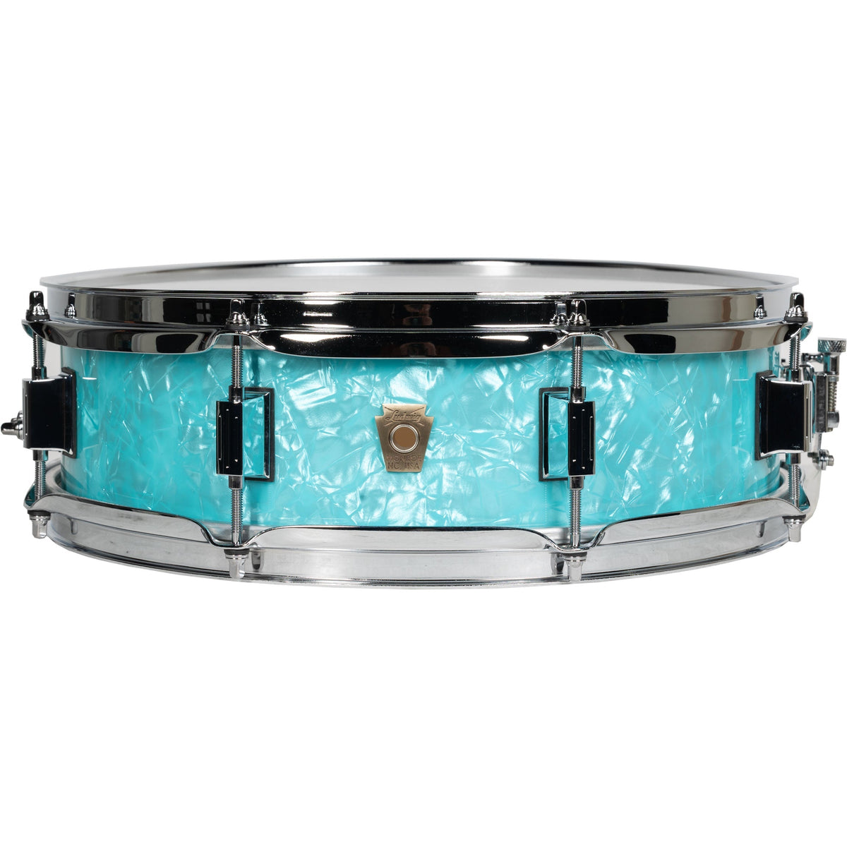 Ludwig Classic Maple Limited Edition 4x14 Snare Drum - Teal Pearl (New)