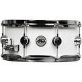 Drum Workshop Collectors Series 6x13 Snare Drum - White Glass (New)