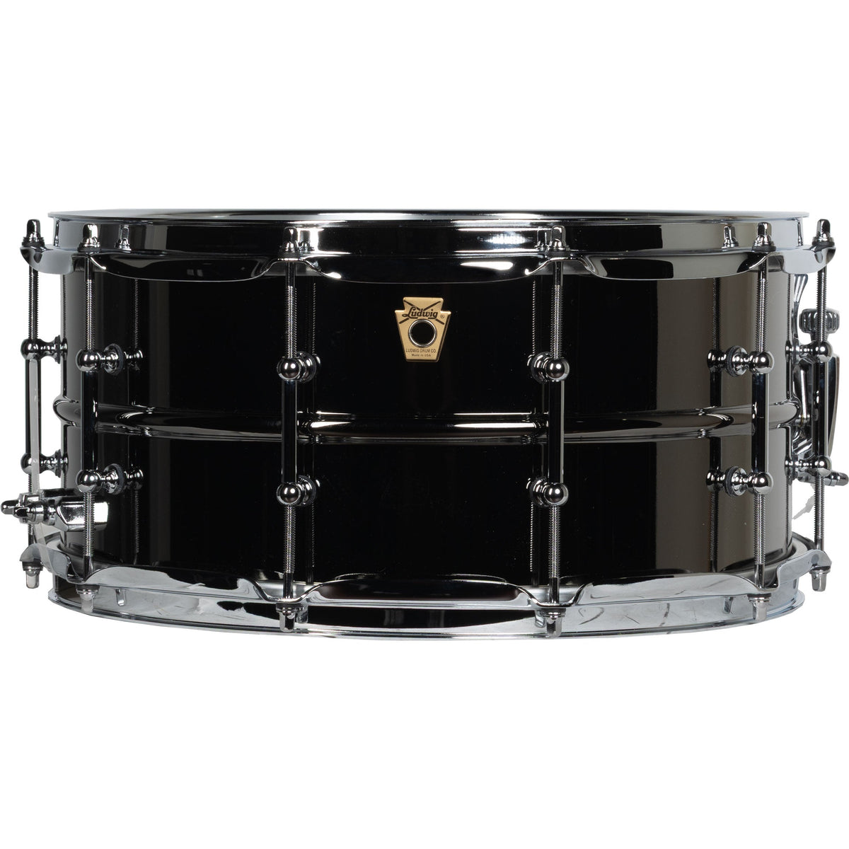 Ludwig Black Beauty 6.5x14 Snare Drum - with Tube Lugs (New)