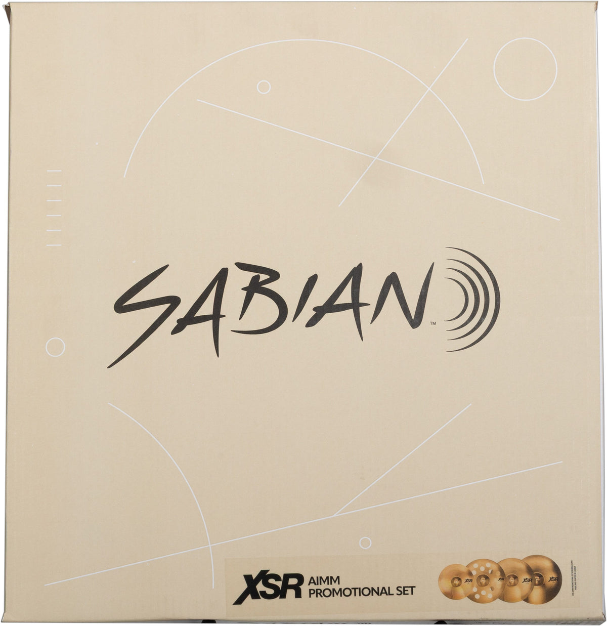 Sabian XSR Aimm Exclusive Promotional Cymbal Set (New)