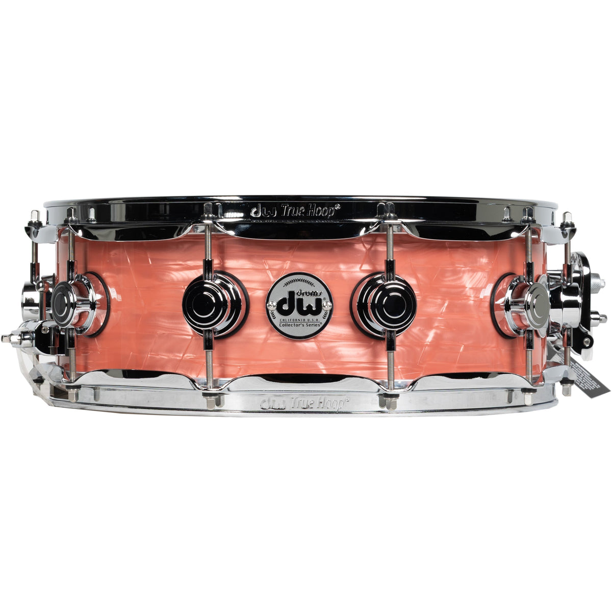 Drum Workshop Collectors Series 5x14 Snare Drum - Pink Coral (New)