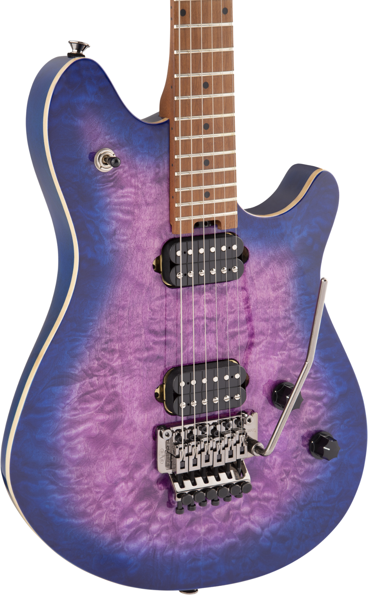 EVH Wolfgang® Standard QM Electric Guitar Baked Maple Fingerboard, Northern Lights (New)