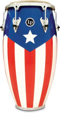 Latin Percussion Matador Puerto Rican Heritage Conga with Chrome Hardware (New)