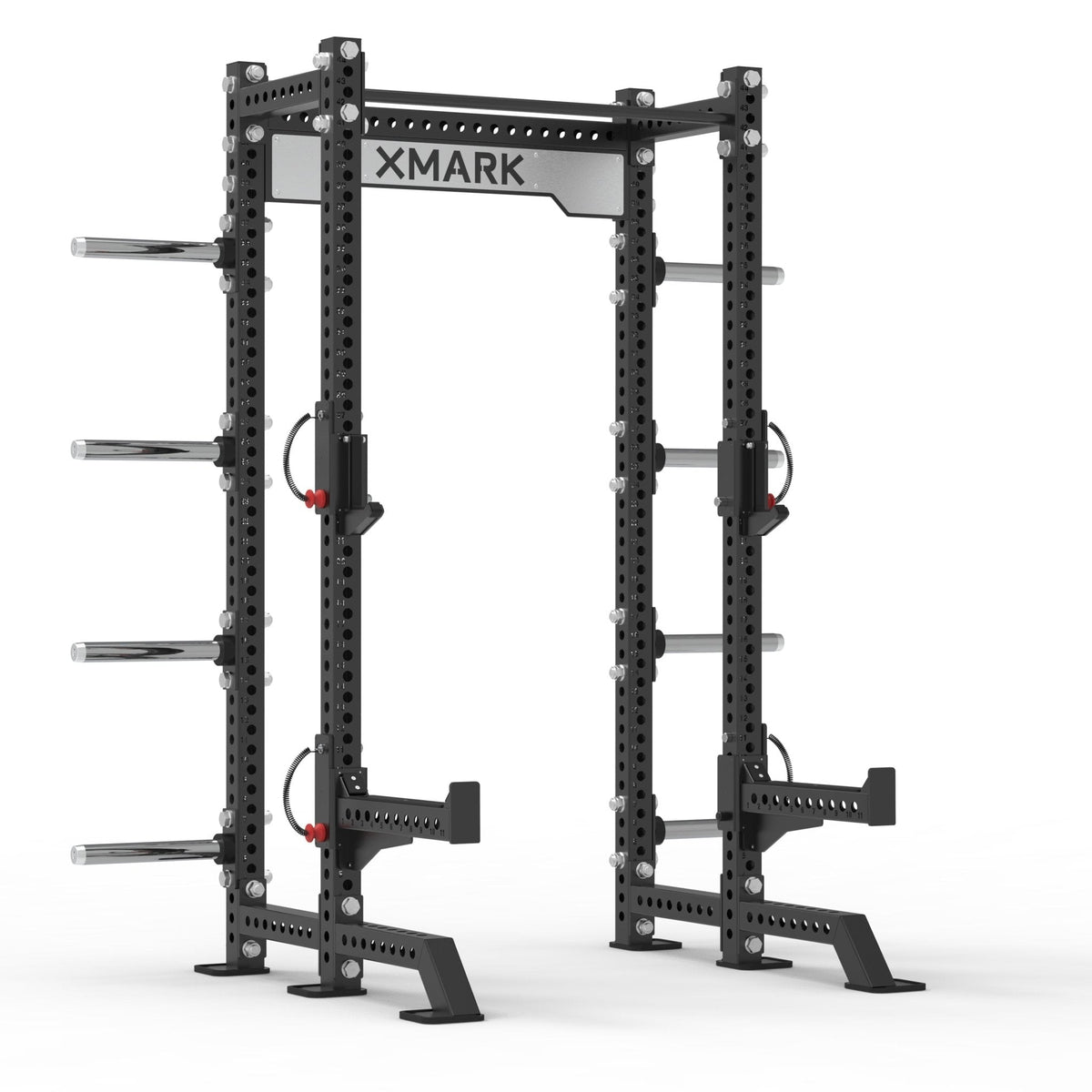 XMark Viper Half Power Rack (OLYMPIC PLATE / ARCHED MULTI-ANGLE)
