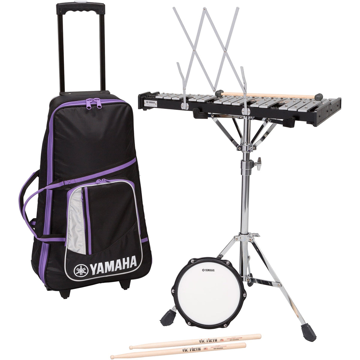 Yamaha SBK-350 Student Bell Kit with Rolling Cart (New)