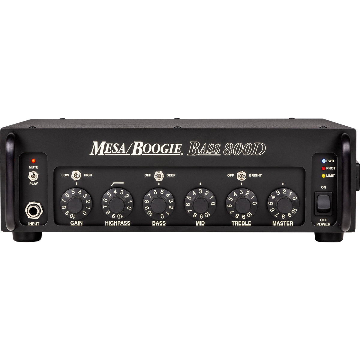 Mesa Boogie Bass-800D Black Metal Enclosure Tube Bass Amp (New)