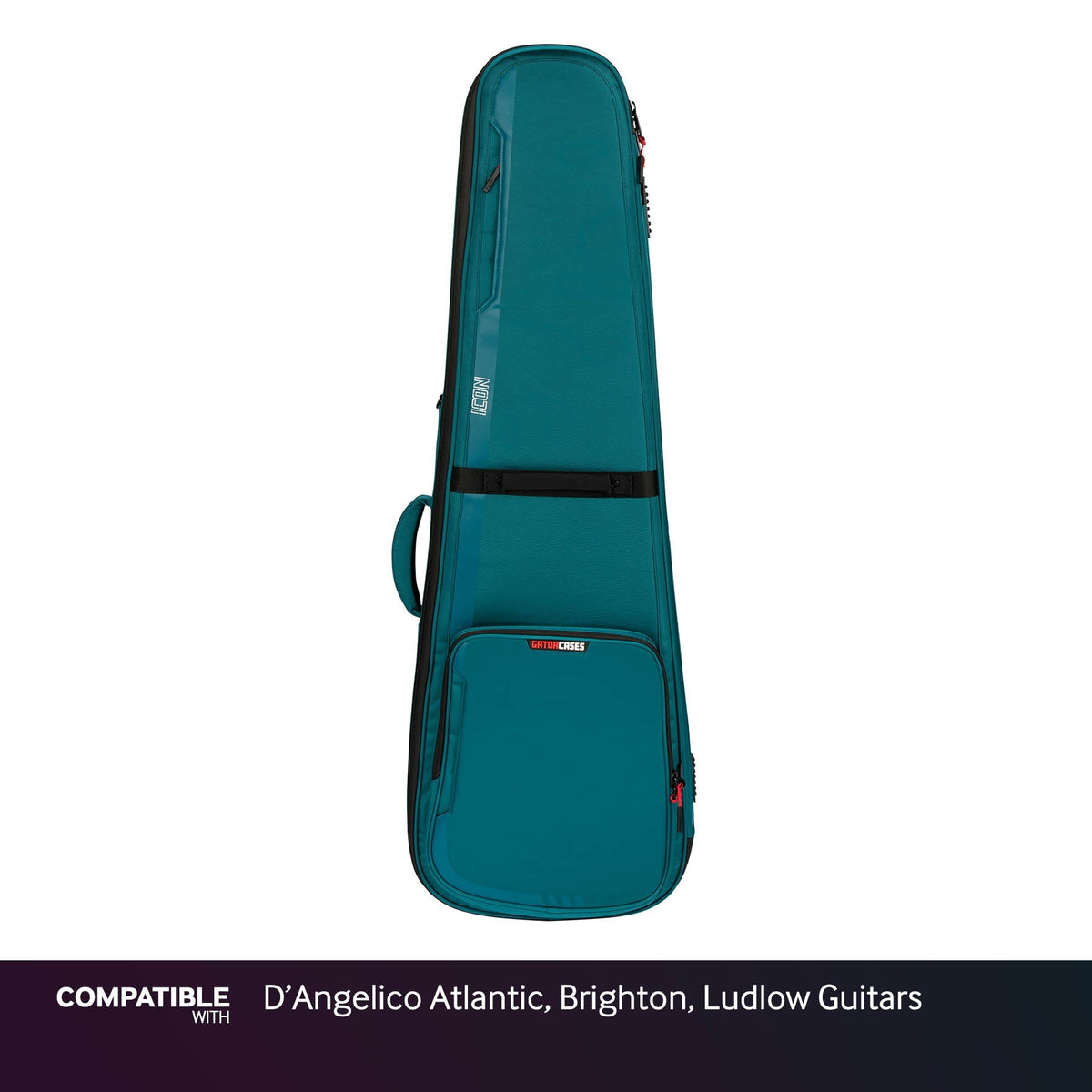 Gator Blue ICON Case for D'Angelico Atlantic, Brighton, Ludlow Guitars
