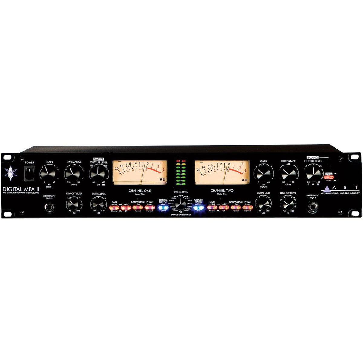 ART Digital MPA II 2-Channel Tube Microphone Preamplifier (New)