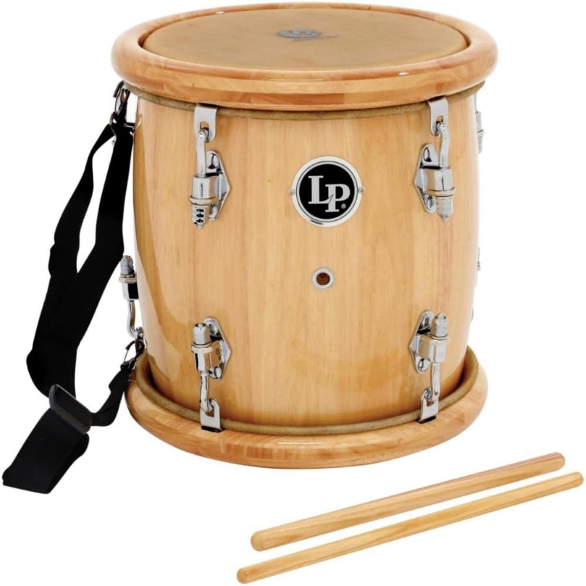 Latin Percussion LP271-WD Tamboras - Natural Finish (New)