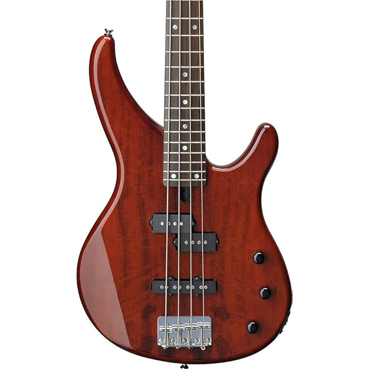 Yamaha TRBX174EW RTB 4-String Electric Bass Guitar - Root Beer (New)