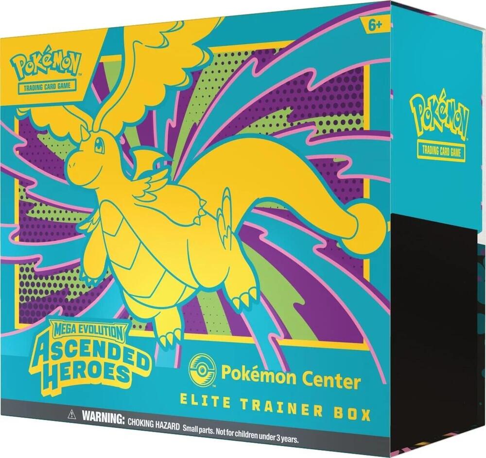 POKEMON CENTER Ascended Heroes POKEMON CENTER Elite Trainer Box (Exclusive) - ME: Ascended Heroes (ASC)