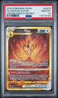 2023 Pokemon Crown Zenith Galarian Gallery #GG70 Arceus VSTAR Secret PSA 10