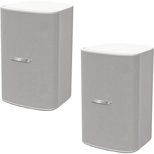 Bose Professional DesignMax DM6SE Passive Surface Mount 2-Way Coaxial Loudspeakers Pair - White (Open Box, Like New)