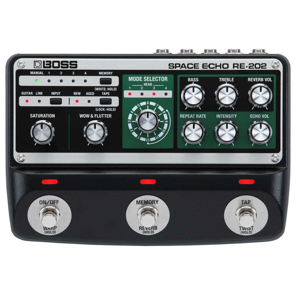 Boss RE-202 Space Echo Digital Delay Pedal (New)
