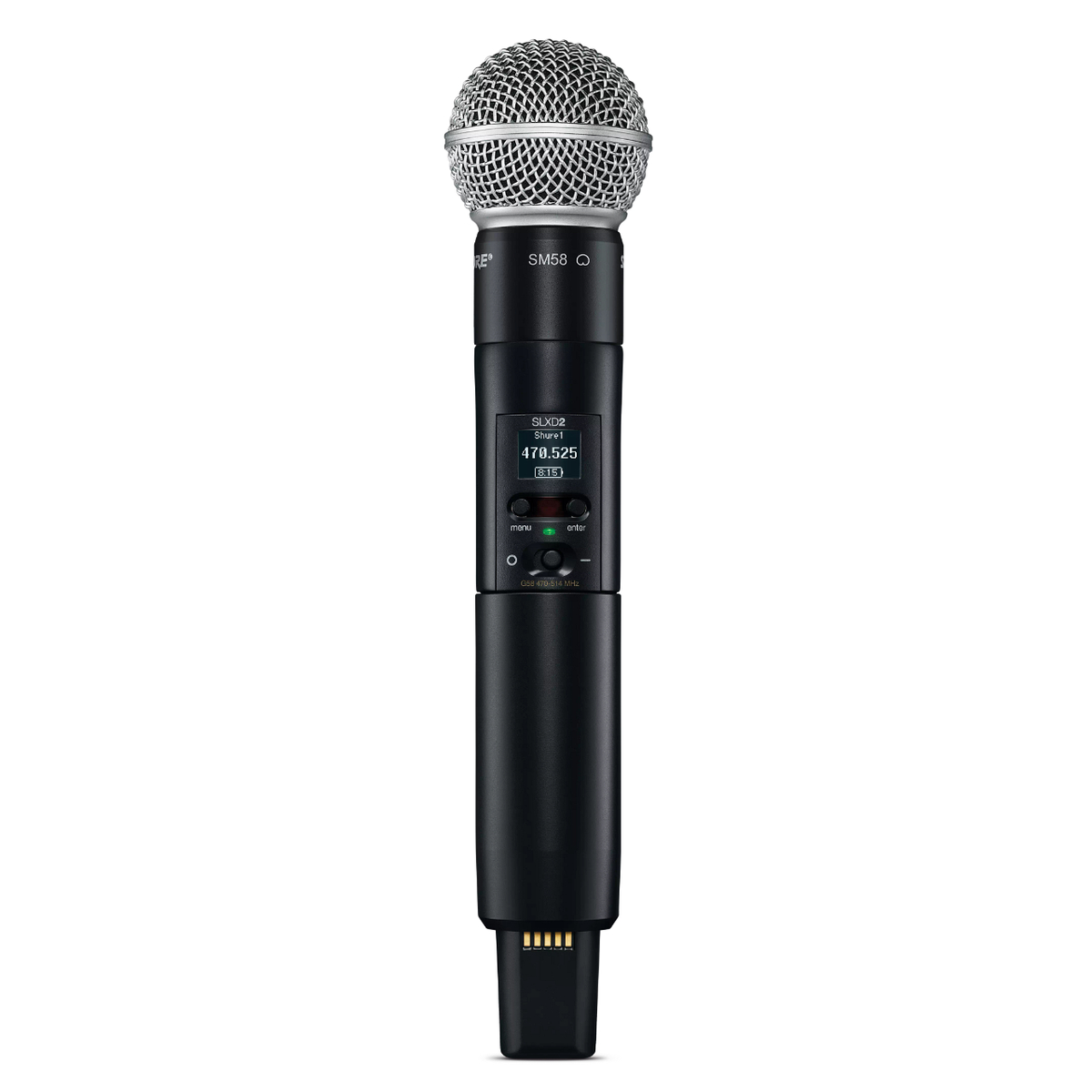 Shure SLXD2/SM58 Wireless Handheld Transmitter - J52 Band (Open Box, Like New)