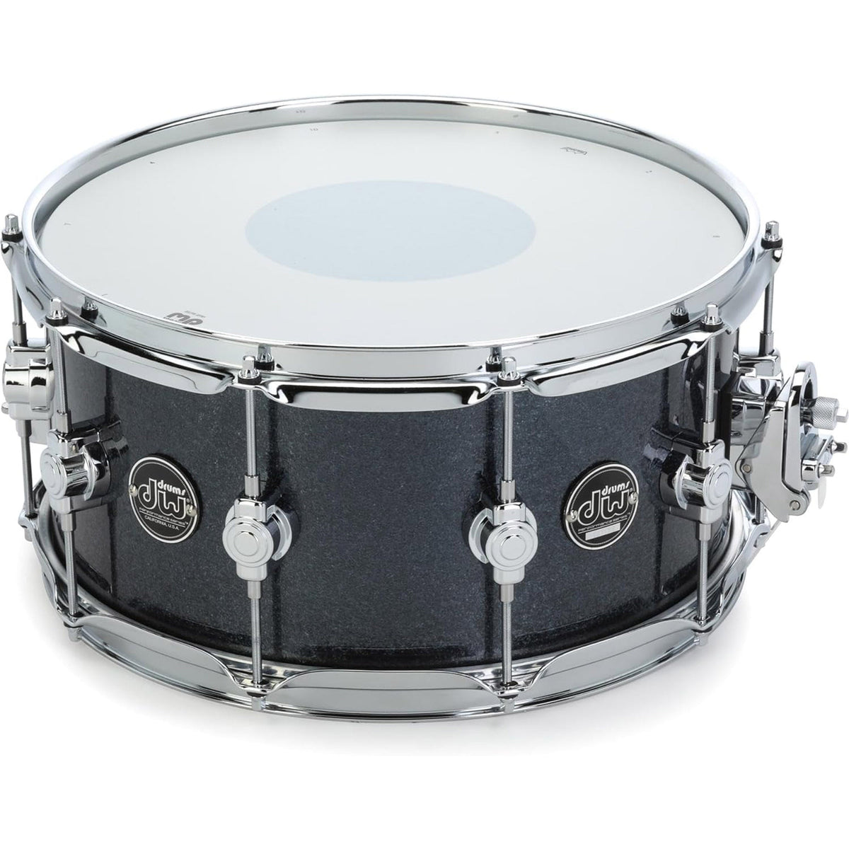 Drum Workshop Performance Series 6.5x14 Snare Drum - Black Sparkle (New)