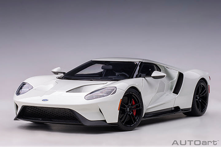 AUTOart 2017 Ford GT Frozen White 1:18 (Default Title (3763))
