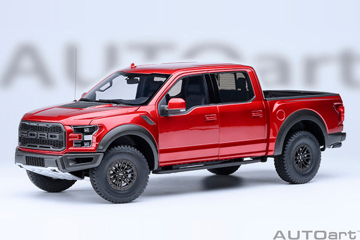 AUTOart 2019 Ford F-150 Raptor Supercrew Ruby Red 1:18 (Default Title (2508))