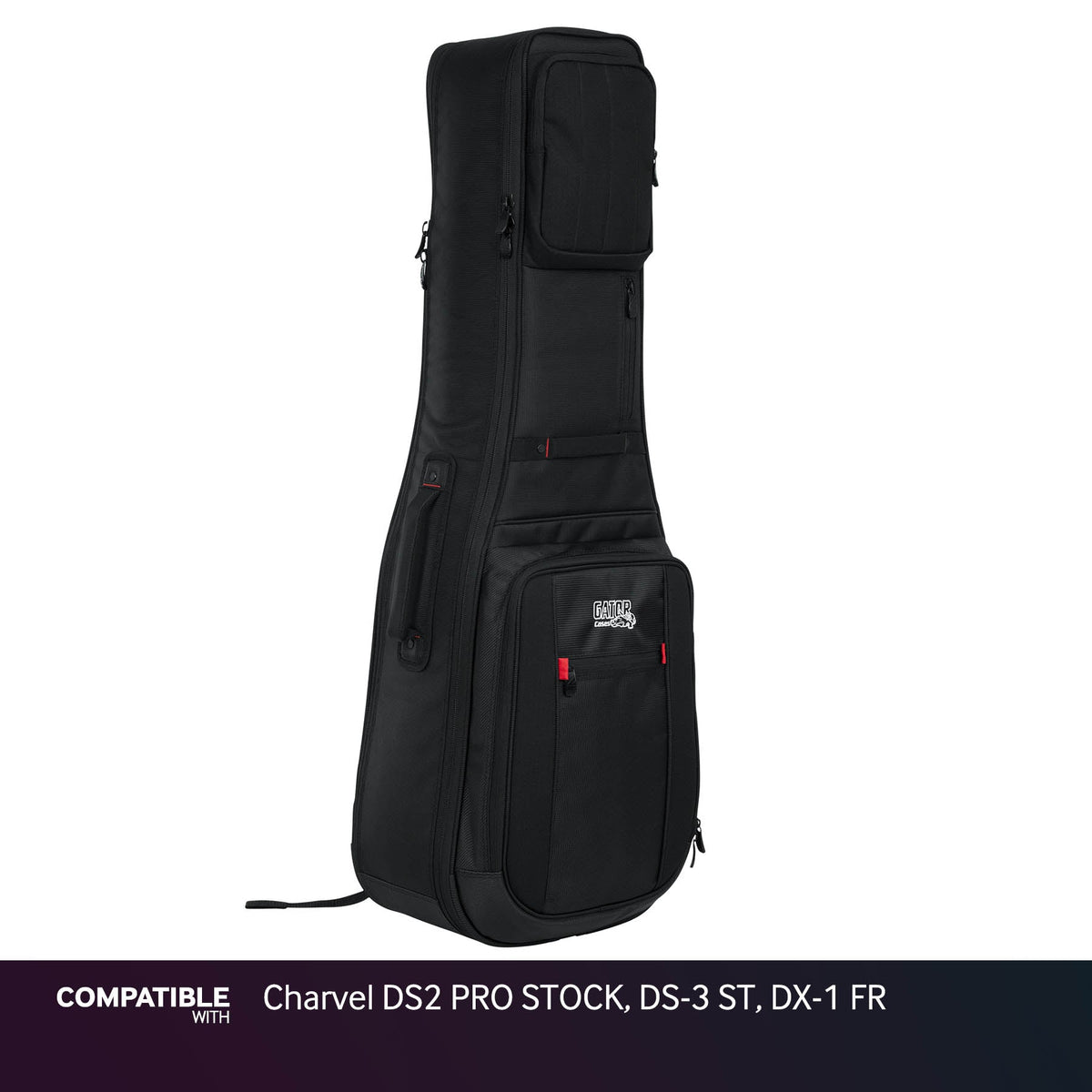 Gator Dual Ultimate Gig Bag for Charvel DS2 PRO STOCK, DS-3 ST, DX-1 FR