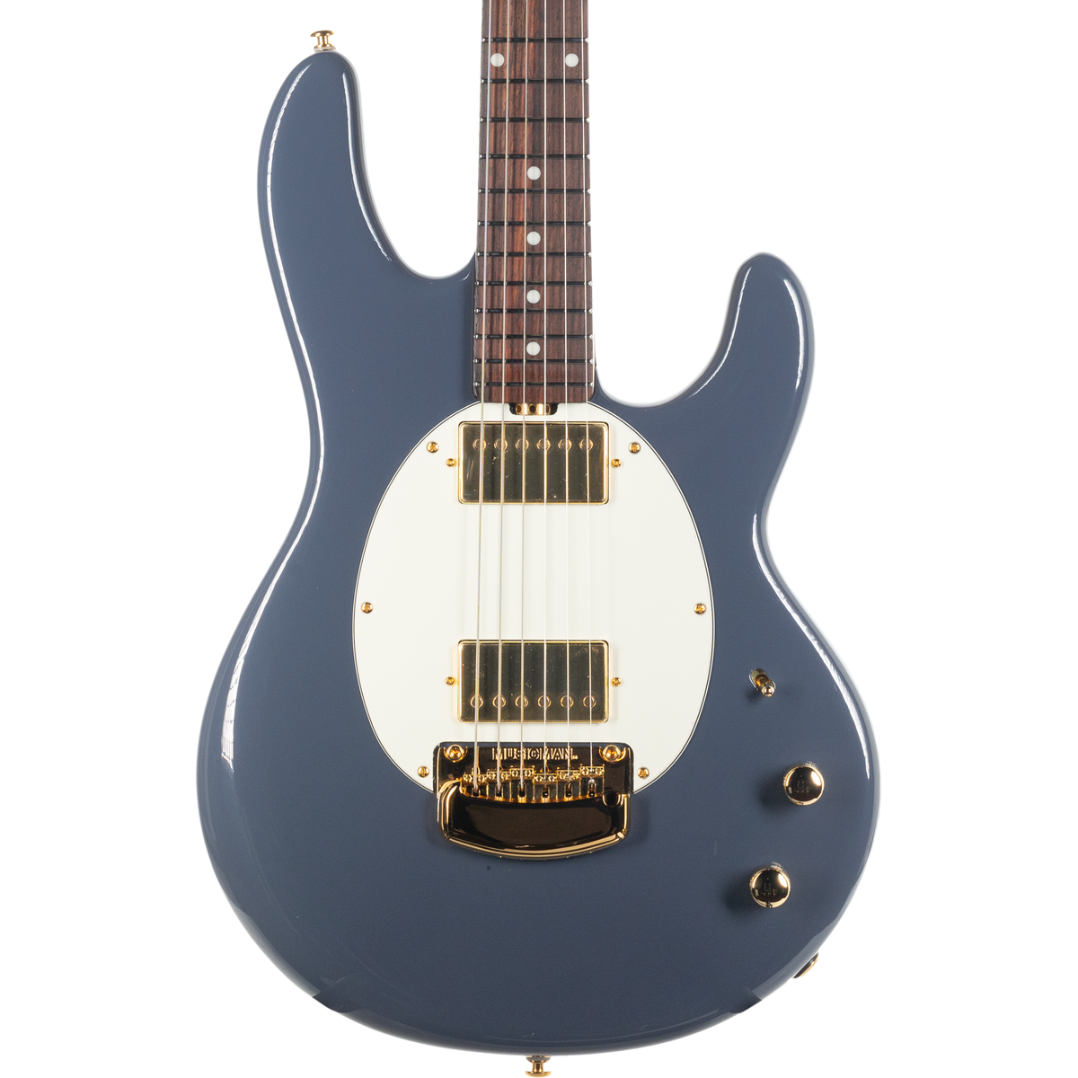 Ernie Ball Music Man Stingray II Cory Wong Electric Guitar - Charcoal Blue (New)
