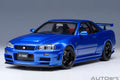 AUTOart 2001 Nissan Skyline GT-R (R34) Z-Tune Bayside Blue 1:18 (Default Title (3692))