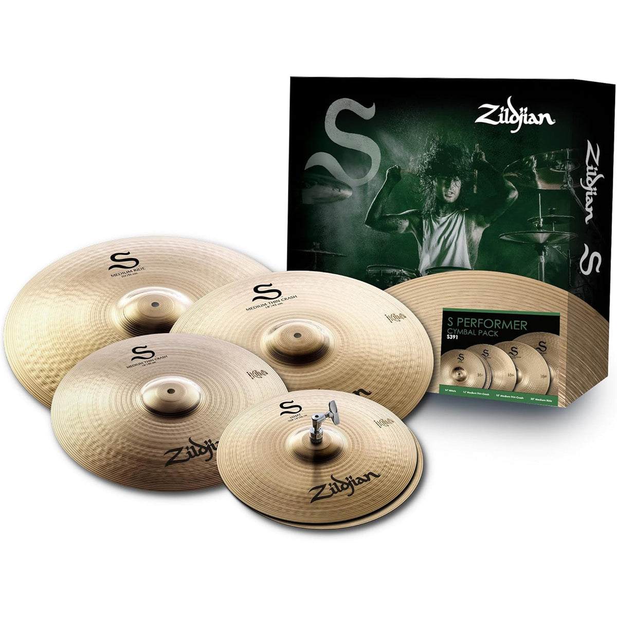 Zildjian S391 S Series Performer Cymbal Pack (New)