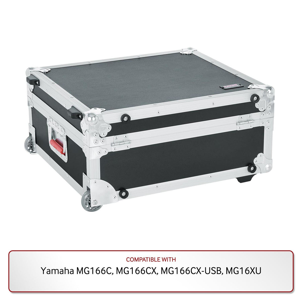Gator Mixer Road Case for Yamaha MG166C, MG166CX, MG166CX-USB, MG16XU
