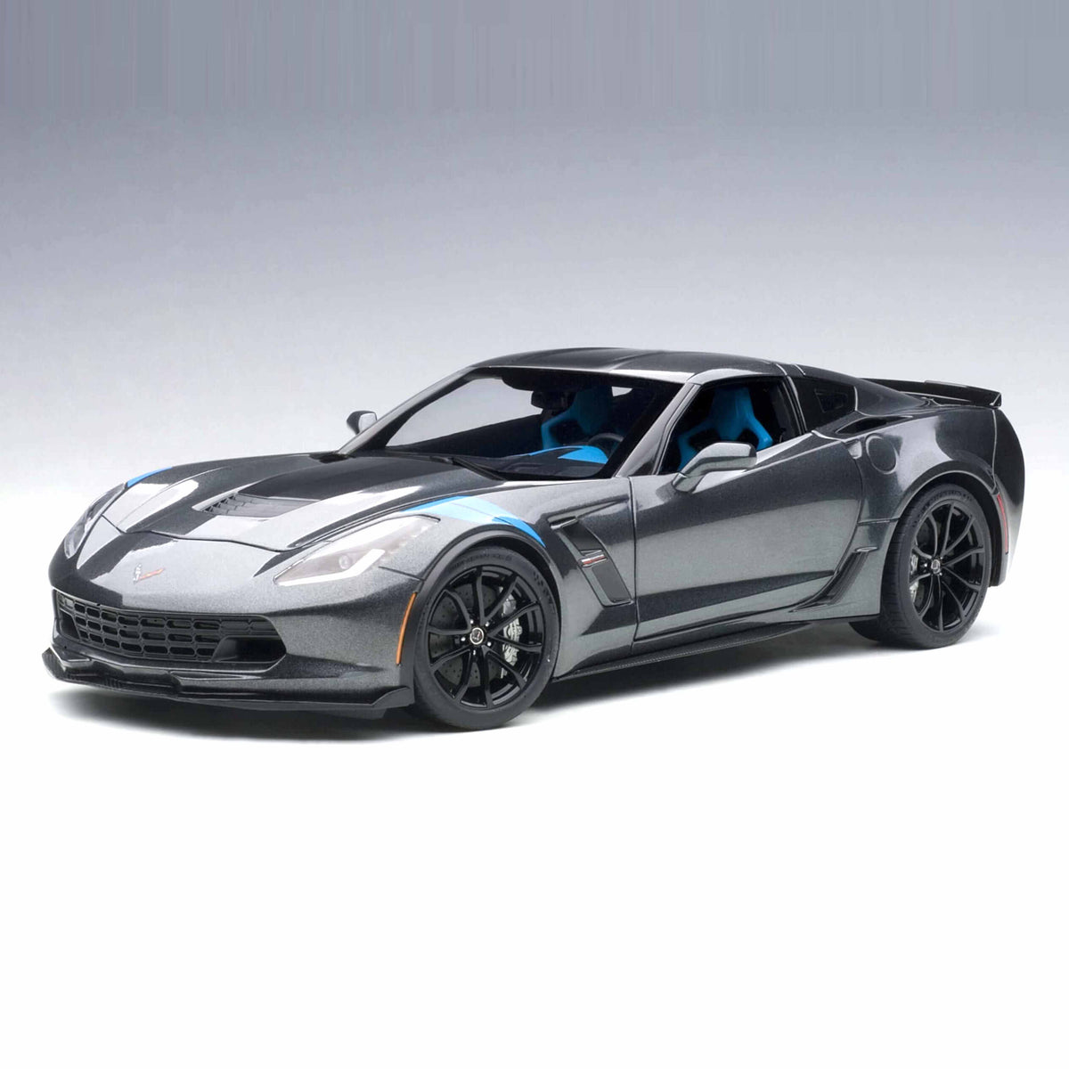 Chevrolet Corvette C7 Grand Sport 2017 Gris 1/18