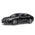 Lexus LS 500h 2018 Noir / Intérieur Noir 1/18