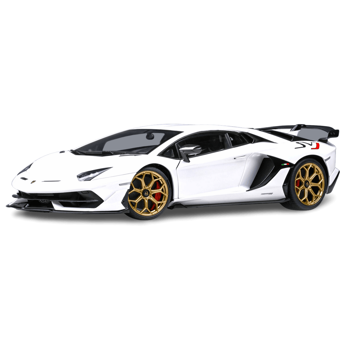 Lamborghini Aventador SVJ 2019 Asopo/Blanc Métallisé 1/18