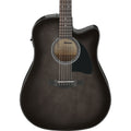 Ibanez AAD77CE AAD Acoustic Electric Guitar - Transparent Black Sunburst (New)
