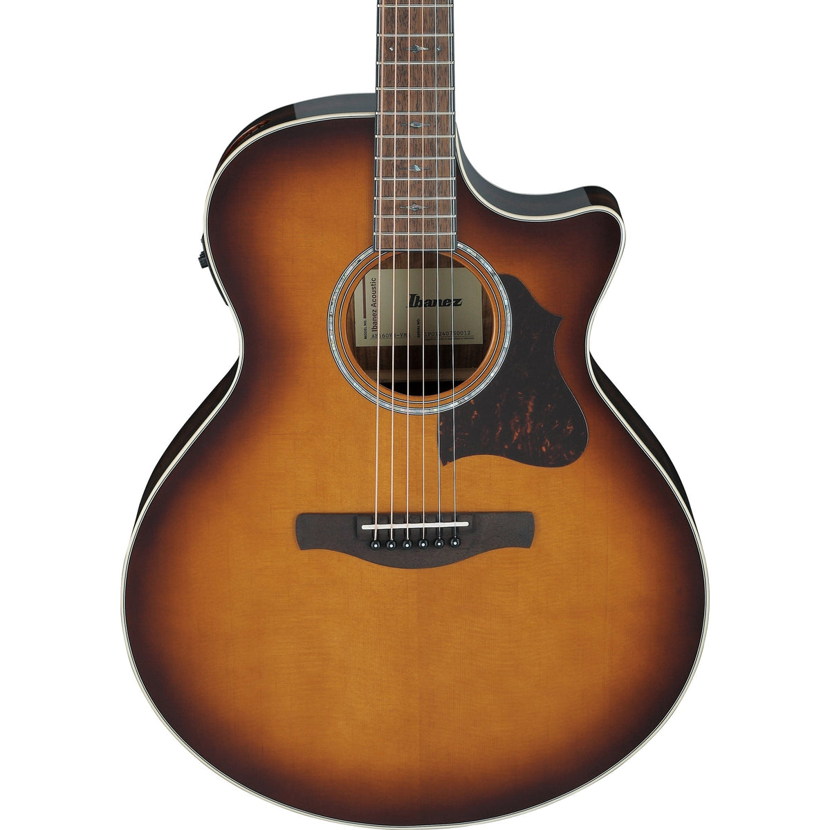 Ibanez AE160 Acoustic Electric Guitar - Vintage Mahogany Sunburst (New)