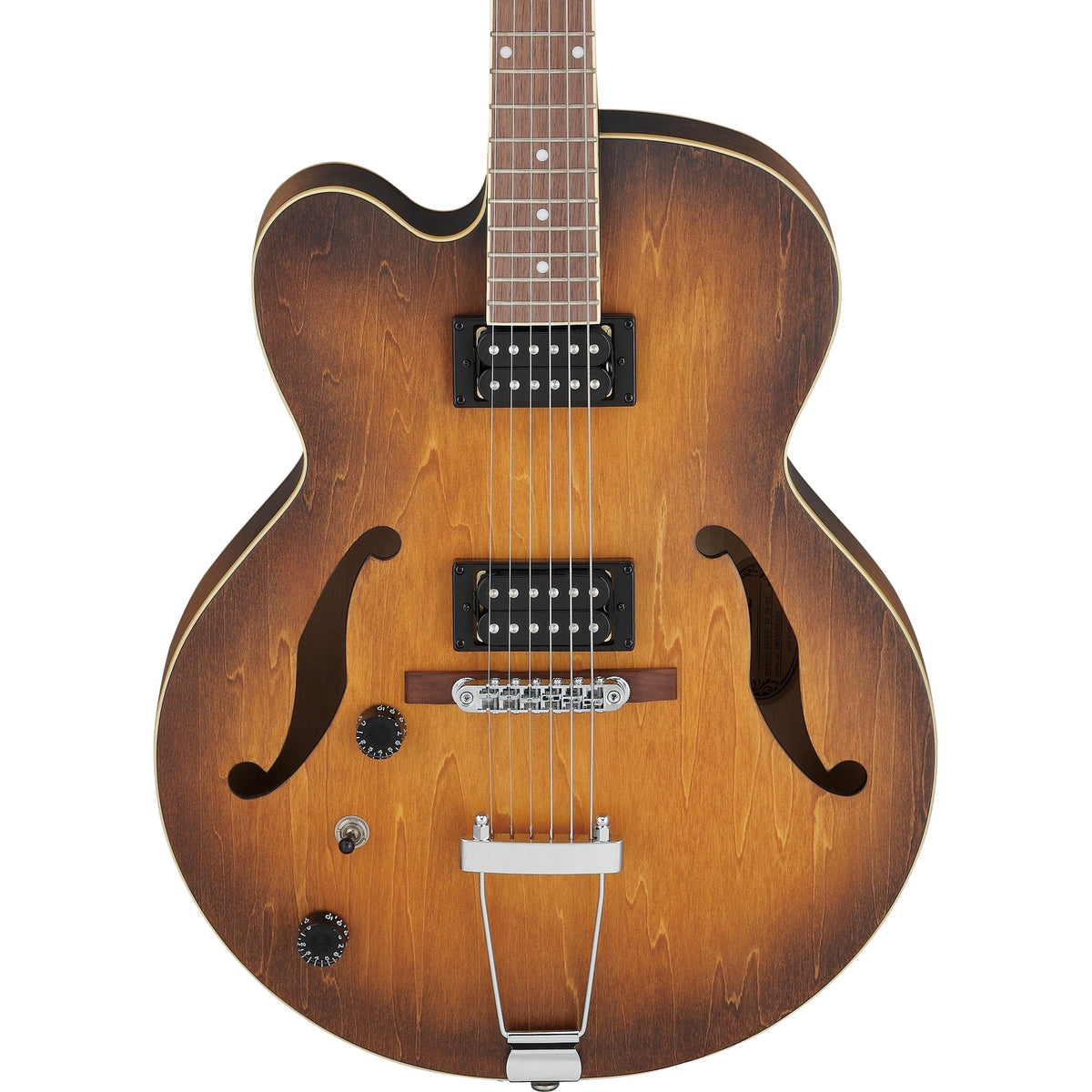 Ibanez AF55 Artcore Left Handed Hollow Body Electric Guitar - Tobacco Flat (New)