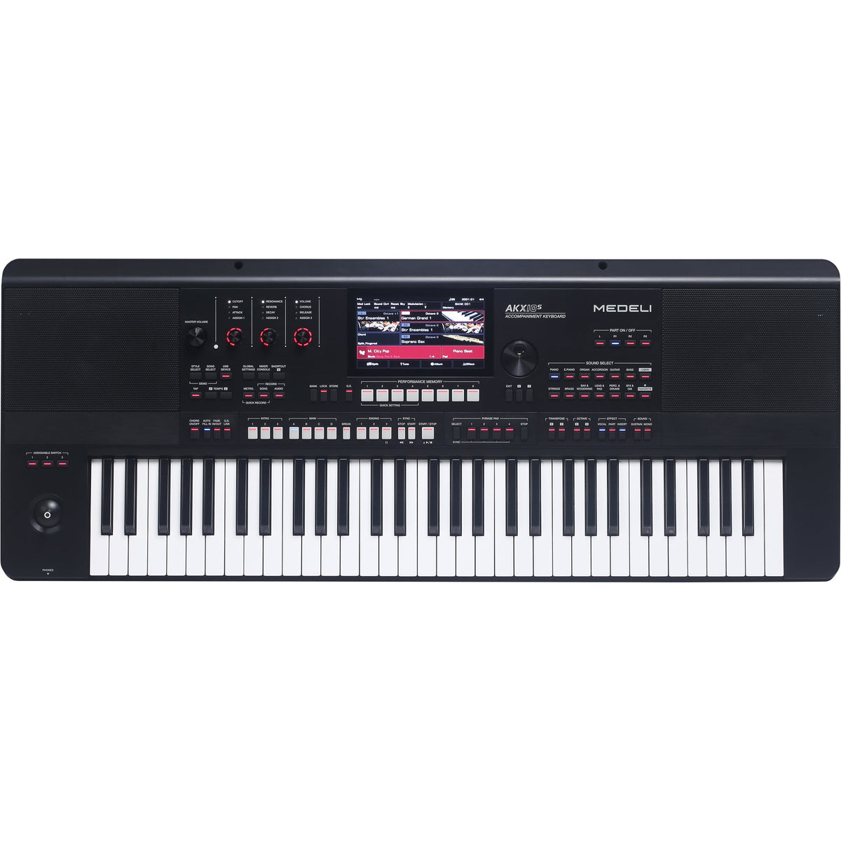 Medeli AKX10S 61 Key Digital Workstation w/ Built in Speakers (New)